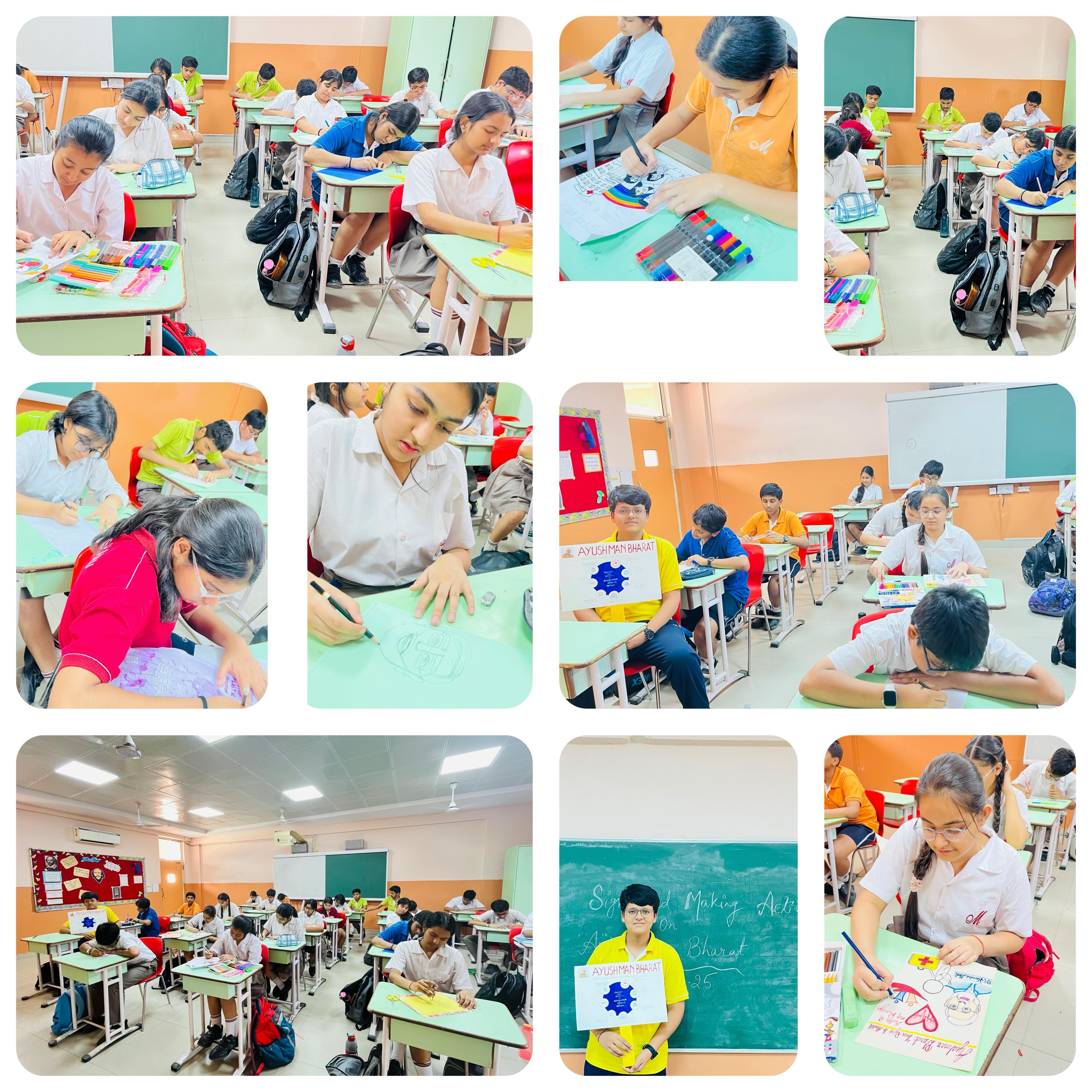 Health is a Right: Mayoor Students Make it Visible